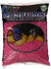 Estes Spectrastone Permaglo Pink Aquarium Gravel for Freshwater Aquariums
