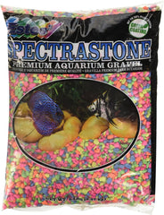 Estes Spectrastone Permaglo Rainbow Aquarium Gravel for Freshwater Aquariums