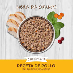 Instinct Original Minced Natural Wet Cat Food, Grain Free Recipe - Real Chicken