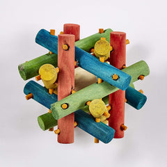 Kaytee Knot Nibbler Chew Toy for Pet Guinea Pigs, Dwarf Rabbits and Other Small Animals, Medium