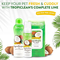 TropiClean Gentle Puppy Shampoo, Dog Shampoo for Allergies & Sensitive Skin