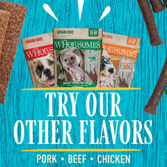 Wholesomes Cleo's Jerky Sticks Grain Free Dog Treats 25 oz, Blue