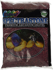Estes Spectrastone Special Red Aquarium Gravel for Freshwater Aquariums, 5-Pound Bag