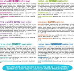 Weruva B.F.F. OMG - Best Feline Friend Oh My Gravy!, Variety Pack, Rainbow Road, Wet Cat Food by