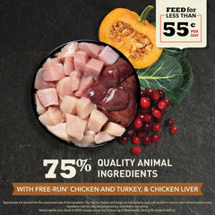 ACANA Highest Protein Meadowlands Grain-Free Dry Cat Food, Free-Run Chicken and Turkey and Chicken Liver Cat Food Recipe