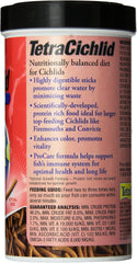 TetraCichlid Floating Cichlid Sticks, Nutritionally Balanced Diet