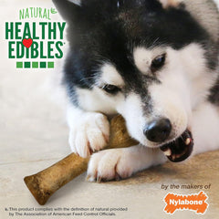 Nylabone Healthy Edibles Natural Dog Chews Long Lasting Chicken Flavor Treats for Dogs