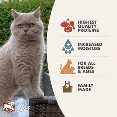 Fromm Four-Star Nutritionals Chicken, Duck, & Salmon Pate Cat Food - Premium Wet Cat Food - Chicken Recipe - Case of (12) 5.5 oz Cans