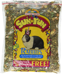 Sun Seed Company Sss44611 6-Pack Sun Fun Daily Diet Rabbit Food, 3.5-Pound