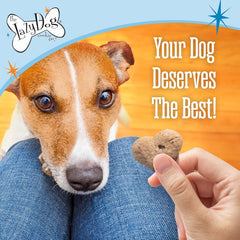 The Lazy Dog Cookie Co. Crunchy Dog Treat, Molasses Crisped Blueberry Oat, Cookies for Small, Medium and Large Dogs, Wheat-Free, Soy-Free, Corn-Free, Made in The USA, 14 oz. Box (Pack of 1)