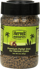 Fluker's Premium Pellet Diet, Food for Hermit Crabs, 3 oz