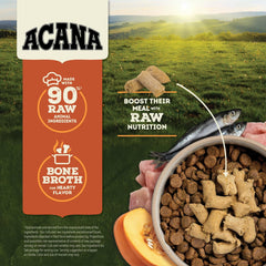 ACANA Freeze Dried Dog Food Meal & Topper, Grain Free, High Protein Free-Run Turkey Recipe