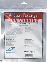 Two Little Fishies ATLSVRS4 Sea Veg-Red Seaweed, 1-Ounce Pouch