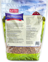 Kaytee Wild Bird Food Mealworms For Bluebirds, Wrens, Robins, Chickadees, Woodpeckers, Cardinals & Chickens, 2 Pound