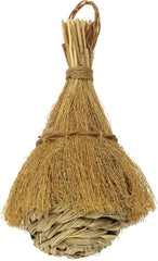 Prevue Pet Products BPV1156 Natural Fiber Finch Covered Tiki Hut for Birds