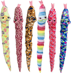 SPOT Ethical Pets Slithery Snakes Pet Squeak Toys