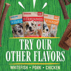 Wholesomes Tank's Jerky Sticks Grain Free Dog Treats