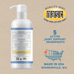 Grizzly Pet Products Joint Aid Liquid Hip and Joint Health Supplement Product for Dogs and Cats, 32 Ounce