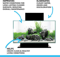 Fluval ClearX Filter Media Insert, Replacement Aquarium Filter Media, 4-Pack