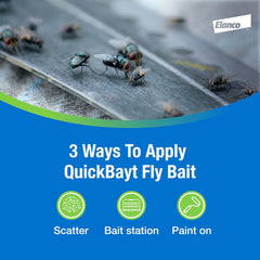 QuickBayt® Fly Bait – Fast-Acting Granular Fly Control for Livestock Facilities