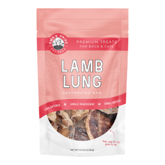 OMA'S PRIDE DOG DEHYDRATED BEEF & LAMB LUNG 1.5OZ