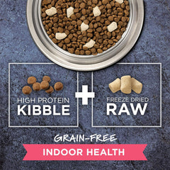 Instinct Raw Boost Indoor Health, Natural Dry Cat Food with Freeze Dried Pieces, Grain Free Recipe - Real Chicken