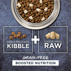 Instinct Raw Boost, Natural Dry Dog Food with Freeze Dried Pieces, High Protein, Grain Free Recipe - Real Salmon