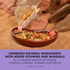 Zilla Pet Reptile Mix Omnivore Food Medley Diet, 4 oz