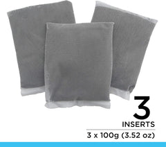 Fluval Carbon Filter Media for Aquariums, Premium Bituminous Carbon Inserts, 100-gram Nylon Bags, 3 Count (Pack of 1)