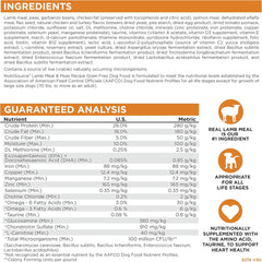 NutriSource Lamb Meal & Peas Formula Dog Food, Grain Free, 5 lb, for Dogs (131152)