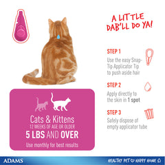 Plus Flea & Tick Spot On for Cats 5 lbs and Over