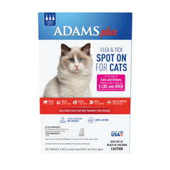 Plus Flea & Tick Spot On for Cats 5 lbs and Over