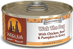 Weruva Wok The Dog with Chicken, Beef & Pumpkin in Gravy Canned Dog Food