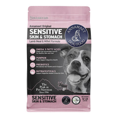 ANNAMAET DOG SENSITIVE SKIN & STOMACH LAMB WHITEFISH 12LBS