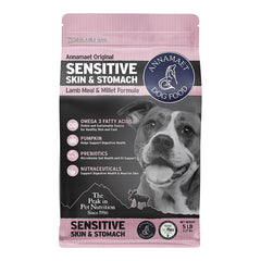 ANNAMAET DOG SENSITIVE SKIN & STOMACH LAMB WHITEFISH 5LBS