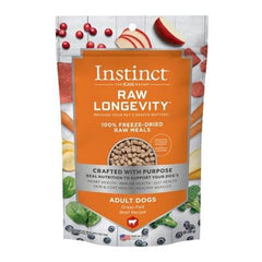 INSTINCT DOG LONGEVITY FREEZE-DRIED GRAIN FREE BEEF