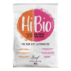 AGAINST THE GRAIN DOG CAT HI BIO AIR DRIED GRAIN FREE BEEF 3.2LB