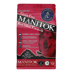 ANNAMAET DOG MANITOK GRAIN FREE LAMB 12LBS