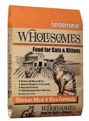 Wholesomes Chicken Meal & Rice Dry Cat Food 15 lb
