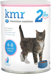 PetAg KMR 2nd Step Kitten Weaning Food - 14 oz - Powdered Kitten Weaning Formula with DHA, Natural Milk Protein, Vitamins & Minerals for Kittens 4-8 Weeks Old - Easy to Digest