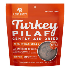 A PUP ABOVE DOG AIR DRIED TURKEY PILAF 2.5OZ