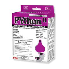 Python II Insecticide Cattle Ear Tags