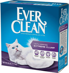 Ever Clean Extreme Clump, Clumping Cat Litter, Scented, 25 Pounds
