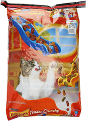 Friskies Dry Cat Food, Tender and Crunchy Combo, 16 Lb Bag