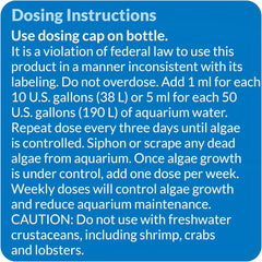 API AlgaeFix Freshwater Aquarium Algaecide