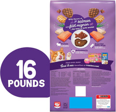 Purina Friskies Dry Cat Food, Surfin' & Turfin' Favorites - 16 lb. Bag