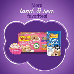 Purina Friskies Dry Cat Food, Surfin' & Turfin' Favorites - 16 lb. Bag