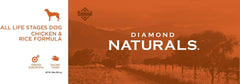 Diamond Naturals All Life Stages Chicken and Rice Formula Dry Dog Food Protein from Real Chicken, and Probiotics