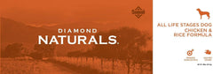 Diamond Naturals All Life Stages Chicken and Rice Formula Dry Dog Food Protein from Real Chicken, and Probiotics