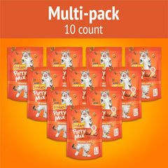 Purina Friskies Cat Treats, Party Mix Original Crunch - (Pack of 10) 2.1 oz. Pouches